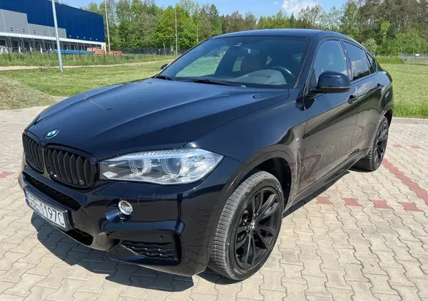 kujawsko-pomorskie BMW X6 cena 153000 przebieg: 123000, rok produkcji 2017 z Czeladź